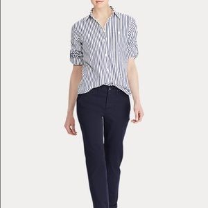 NWT Ralph Lauren Striped cotton pocket shirt